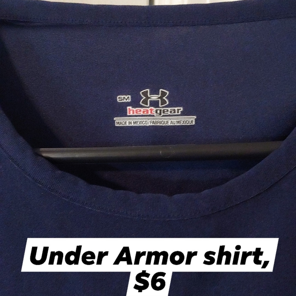 Under Armor shirt!